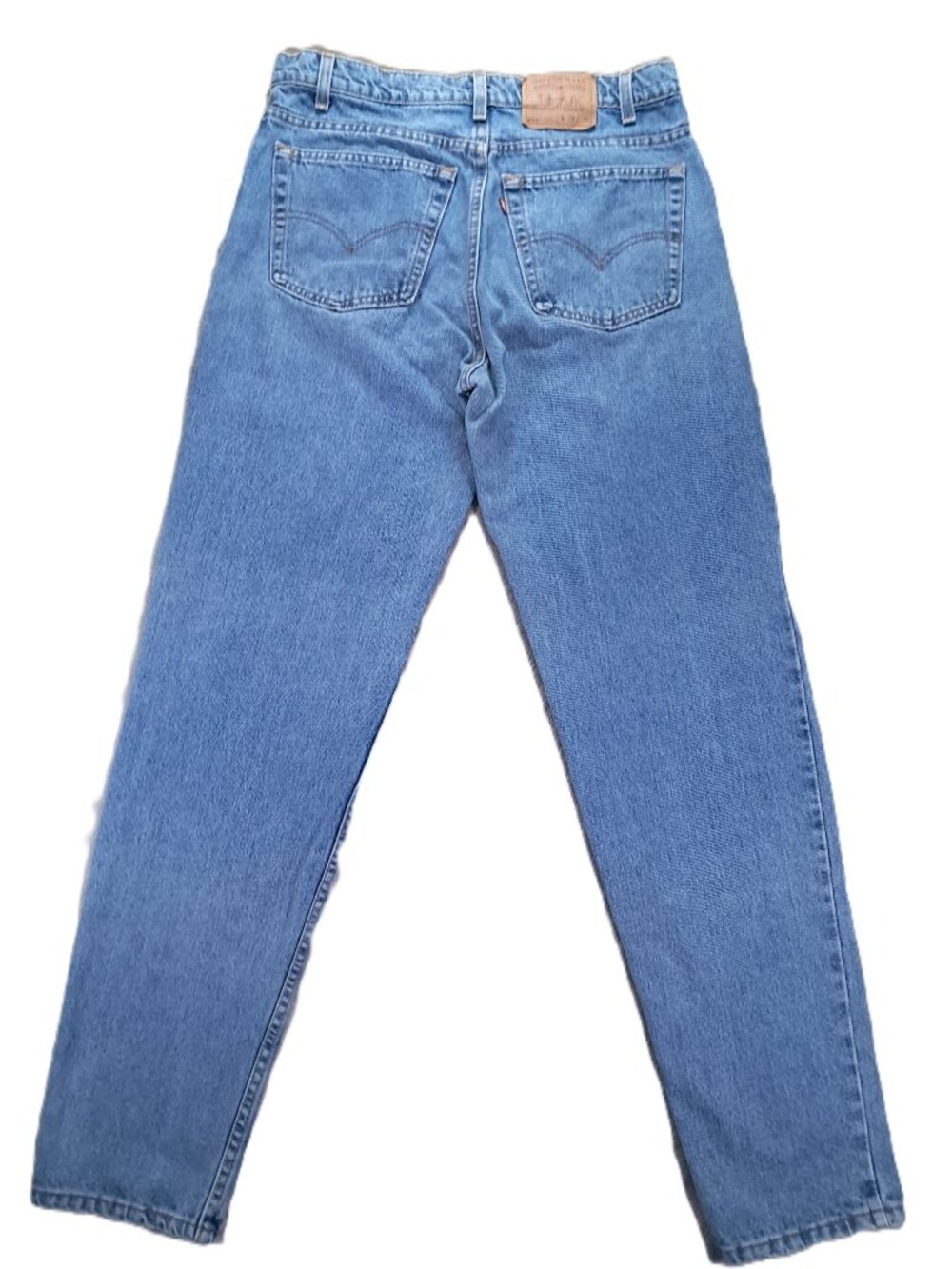 Vintage Levis 550 Jean Men 36x35, Tag 38x36 Blue Relaxed Fit Tapered 90s USA